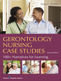 Cover image: Gerontology Nursing Case Studies 2nd edition 9780826194046
