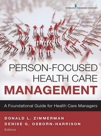 صورة الغلاف: Person-Focused Health Care Management 1st edition 9780826194350