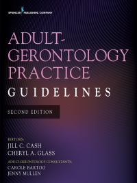 Cover image: Adult-Gerontology Practice Guidelines 2nd edition 9780826195180