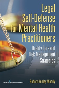 صورة الغلاف: Legal Self Defense for Mental Health Practitioners 1st edition 9780826195654