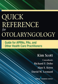 Cover image: Quick Reference for Otolaryngology 1st edition 9780826196064