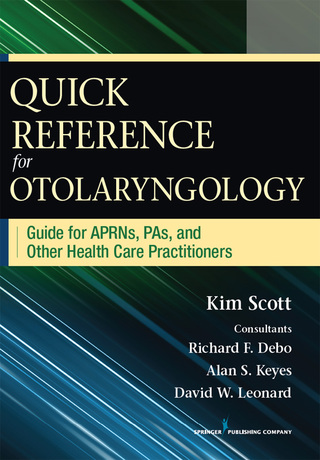 Immagine di copertina: Quick Reference for Otolaryngology 1st edition 9780826196064