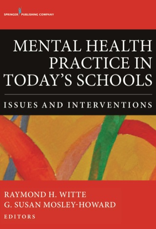 Cover image: Mental Health Practice in Today's Schools 1st edition 9780826196453