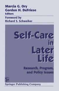 Imagen de portada: Self Care in Later Life 1st edition 9780826111869