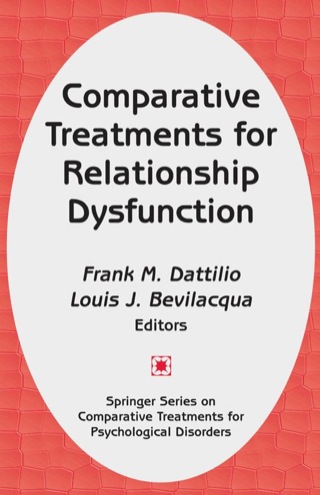 Cover image: Comparative Treatments for Relationship Dysfunction 1st edition 9780826113245