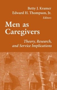 Titelbild: Men As Caregivers 1st edition 9780826114723