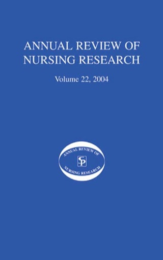 Cover image: Annual Review of Nursing Research, Volume 22, 2004 1st edition 9780826141347