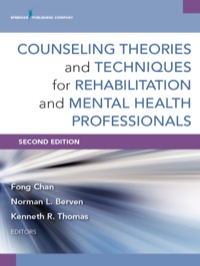 Omslagafbeelding: Counseling Theories and Techniques for Rehabilitation and Mental Health Professionals 2nd edition 9780826198679