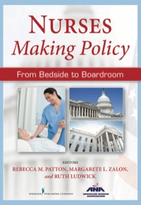 Cover image: Nurses Making Policy 1st edition 9780826198914
