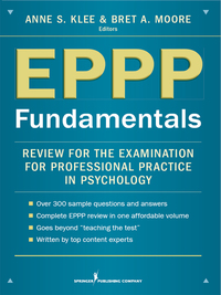 Cover image: EPPP Fundamentals 1st edition 9780826199737