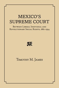 Imagen de portada: Mexico's Supreme Court 9780826353788