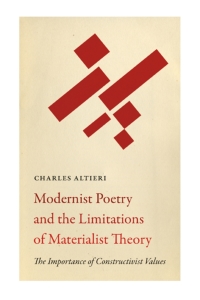 Cover image: Modernist Poetry and the Limitations of Materialist Theory 9780826362650