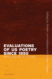 表紙画像: Evaluations of US Poetry since 1950, Volume 2 9780826363152