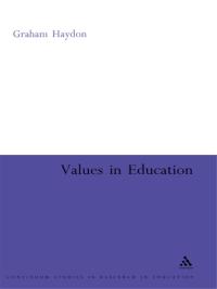 Imagen de portada: Values in Education 1st edition 9780826492715