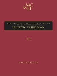 Imagen de portada: Milton Friedman 1st edition 9781441158314