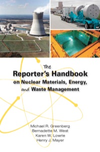 Titelbild: The Reporter's Handbook on Nuclear Materials, Energy & Waste Management 9780826516596