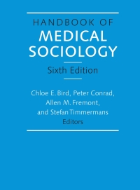 Cover image: Handbook of Medical Sociology 6th edition 9780826517210