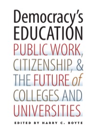Cover image: Democracy's Education 9780826520364