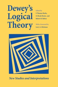 Cover image: Dewey's Logical Theory 9780826513946