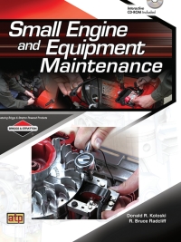Imagen de portada: Small Engine and Equipment Maintenance 1st edition 9780826900449