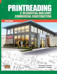 Cover image: Printreading for Residential and Light Commercial Construction 6th edition 9780826904843