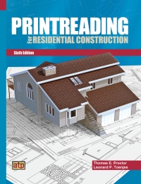 Cover image: Printreading for Residential Construction 6th edition 9780826904942