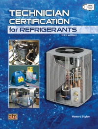 Cover image: Technician Certification for Refrigerants 3rd edition 9780826907264