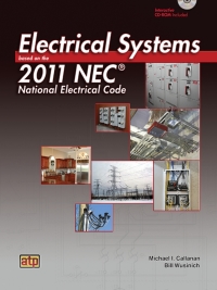 Cover image: Electrical Systems based on the 2011 NEC® National Electrical Code 1st edition 9780826916440