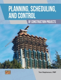 Imagen de portada: Planning, Scheduling, and Control of Construction Projects 1st edition 9780826938251
