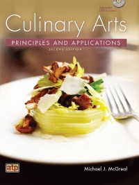 Cover image: Culinary Arts Principles and Applications 2nd edition 9780826942289