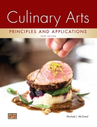 Imagen de portada: Culinary Arts Principles and Applications 3rd edition 9780826942579