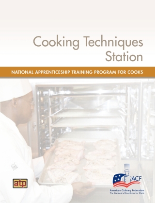 Imagen de portada: National Apprenticeship Training Program for Cooks - Cooking Techniques Station 9780826941930