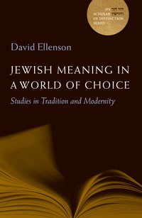 صورة الغلاف: Jewish Meaning in a World of Choice 9780827612143