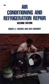 Cover image: Air Conditioning and Refrigeration Repair 1st edition 9780830628810