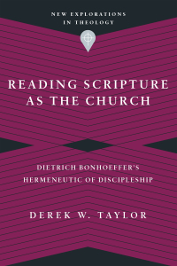 Cover image: Reading Scripture as the Church 9780830849185