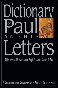 Cover image: Dictionary of Paul and His Letters 9780830817788