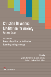 Cover image: Christian Devotional Meditation for Anxiety 9780830864782