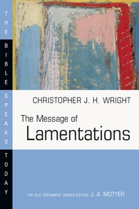 Cover image: The Message of Lamentations 9780830824410