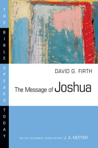 Cover image: The Message of Joshua 9780830824427
