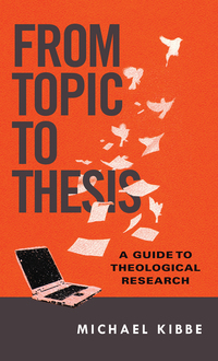 Imagen de portada: From Topic to Thesis 9780830851317