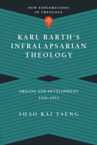 Cover image: Karl Barth's Infralapsarian Theology 9780830851324