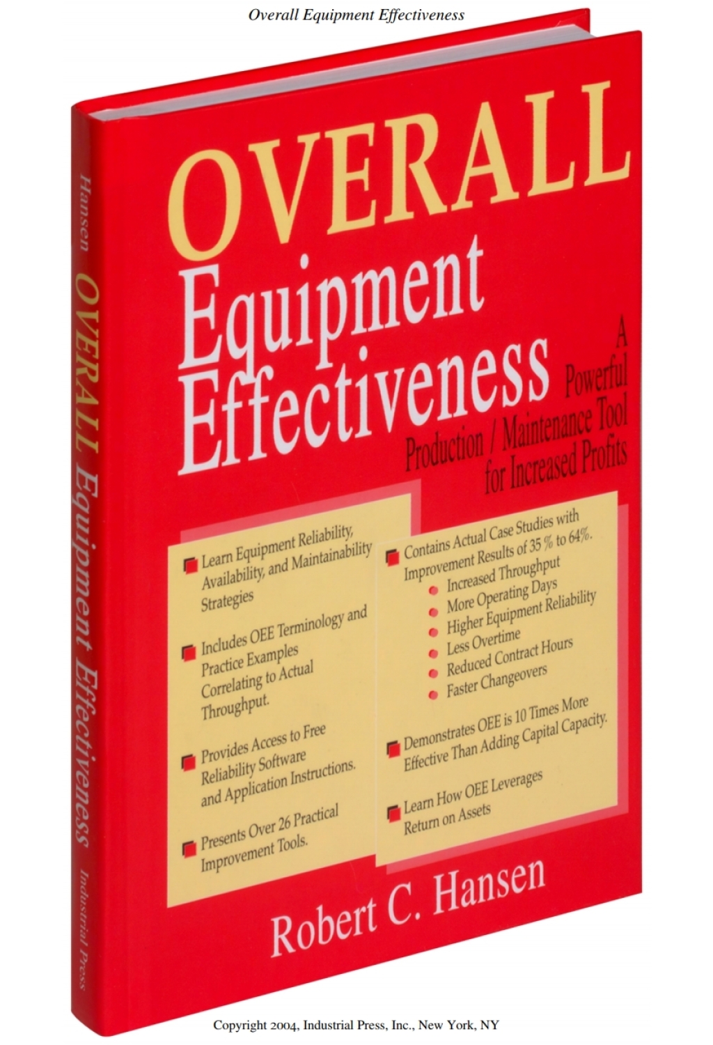 Overall Equipment Effectiveness