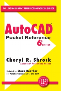 Imagen de portada: AutoCAD® Pocket Reference 6th edition 9780831134846