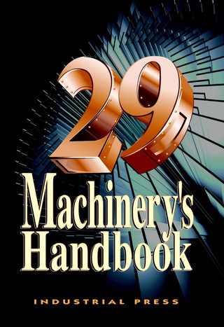 Cover image: Machinery's Handbook 29th edition