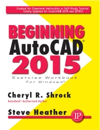 صورة الغلاف: Beginning AutoCAD® 2015 1st edition 9780831134976