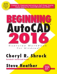 Cover image: Beginning AutoCAD® 2016 9780831135188
