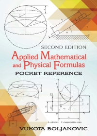 Cover image: Applied Mathematical and Physical Formulas 2nd edition 9780831135928