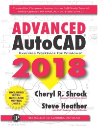 Cover image: Advanced AutoCAD® 2018 1st edition 9780831136161