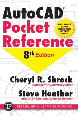 表紙画像: AutoCAD® Pocket Reference 8th edition 9780831136277
