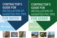 Omslagafbeelding: Contractor's Guide for Installation of Gasketed PVC Pipe for Water / for Sewer 1st edition 9780831136338
